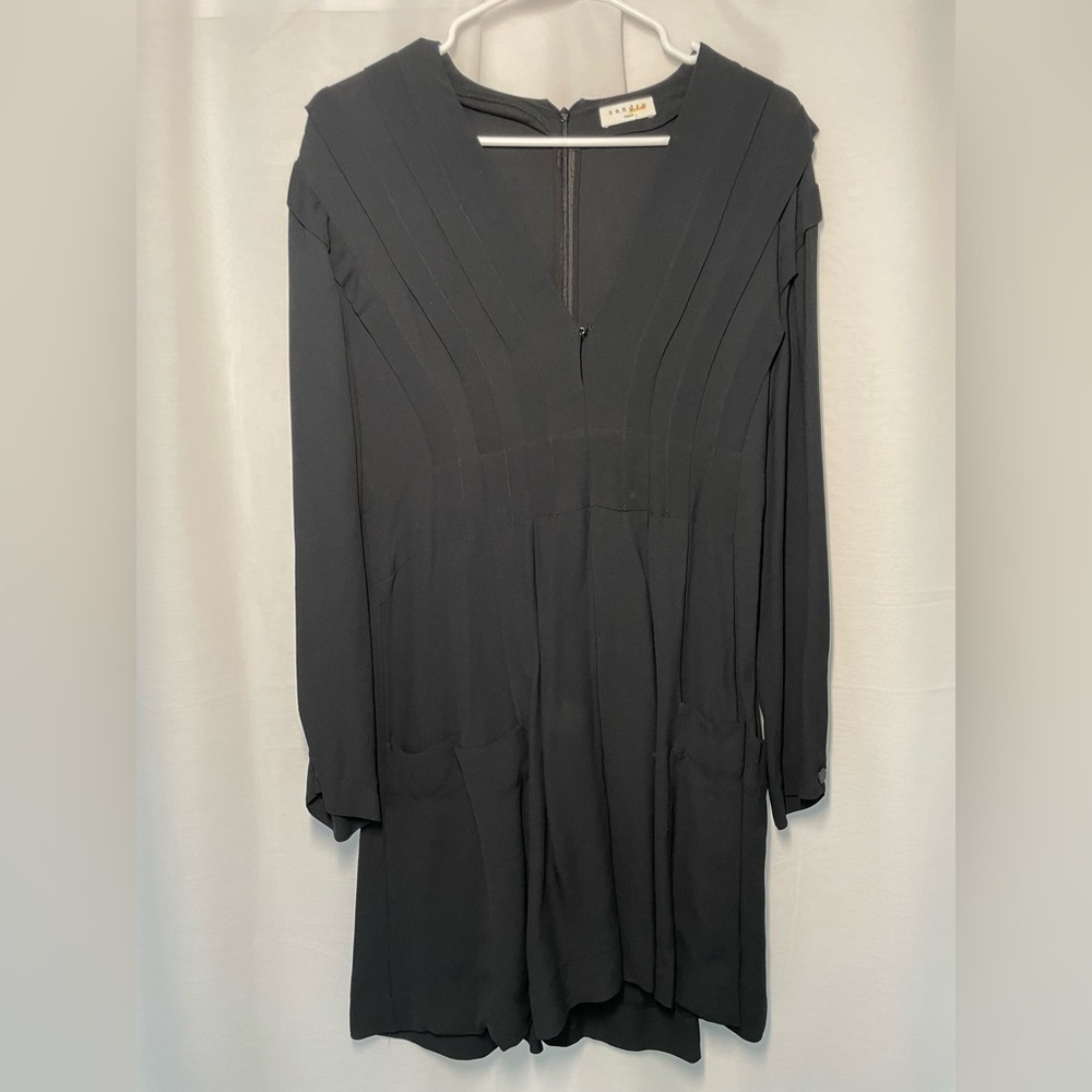 Sandro black dress